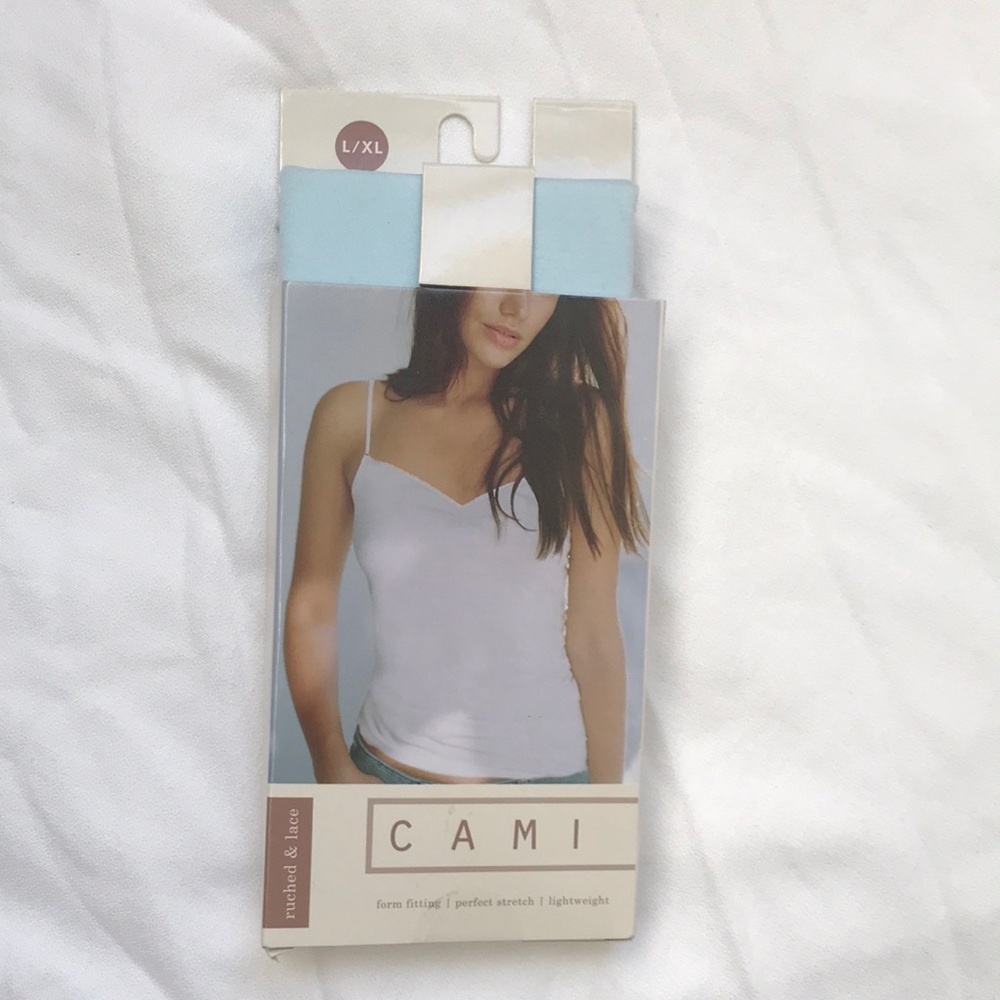 One camisoles size large/ xl, light blue color